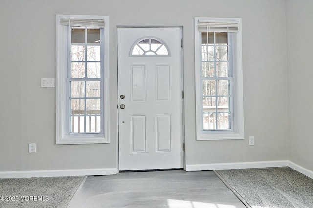 950 Bay Ave, Toms River, NJ 08753 - foyer entrance with baseboards and a wealth of natural light