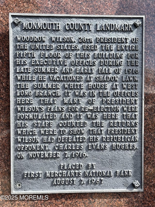 view of details