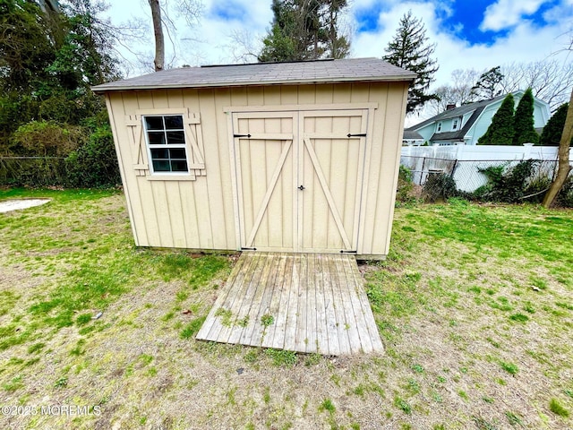 5 Laurel Ave, Toms River, NJ 08753 - view of shed featuring fence