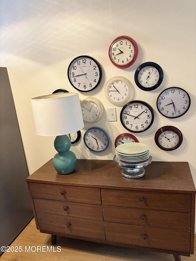 view of room details