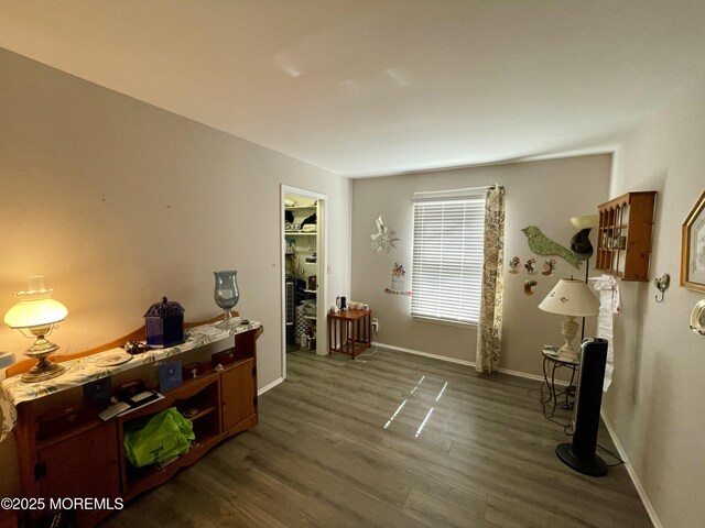 28 Morning Glory Ln, Whiting, NJ 08759 - interior space with baseboards and dark wood finished floors