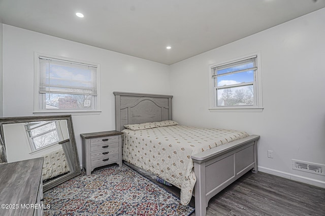 56 Dutch Rd, East Brunswick, NJ 08816 - bedroom featuring recessed lighting, baseboards, multiple windows, and wood finished floors