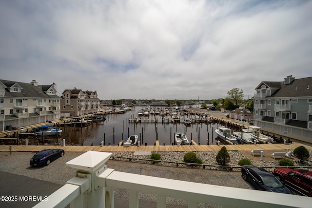 349 Harbor Vw, Forked River, NJ 08731 - water view with a boat dock