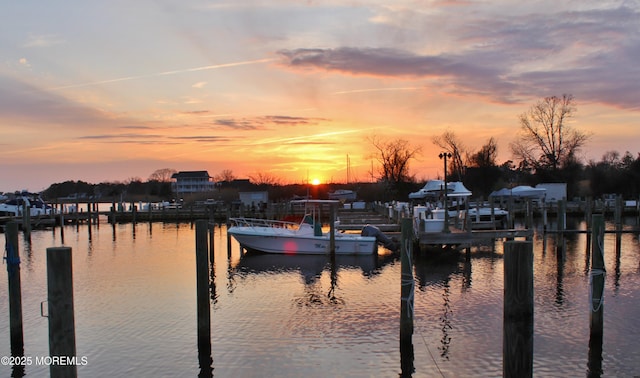 349 Harbor Vw, Forked River, NJ 08731 - water view with a boat dock