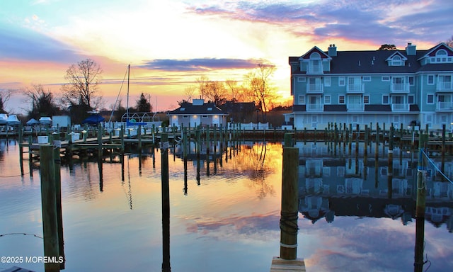 349 Harbor Vw, Forked River, NJ 08731 - water view with a dock