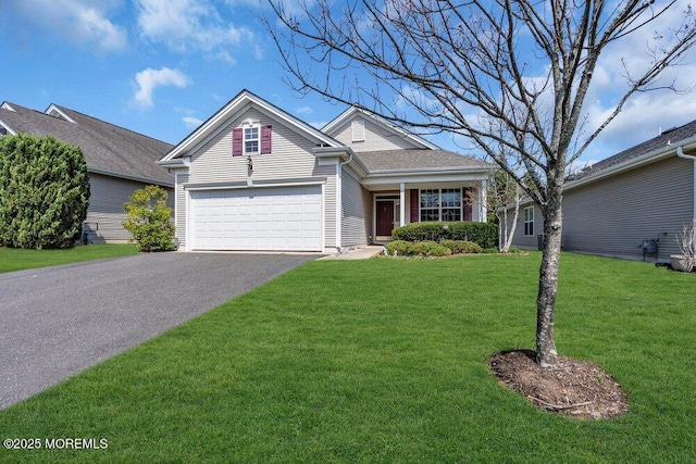 3 Marlborough Ct, Jackson, NJ 08527 - traditional-style home with a front lawn, a garage, and driveway