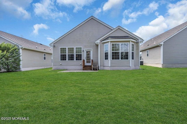 3 Marlborough Ct, Jackson, NJ 08527 - back of house with a yard and entry steps