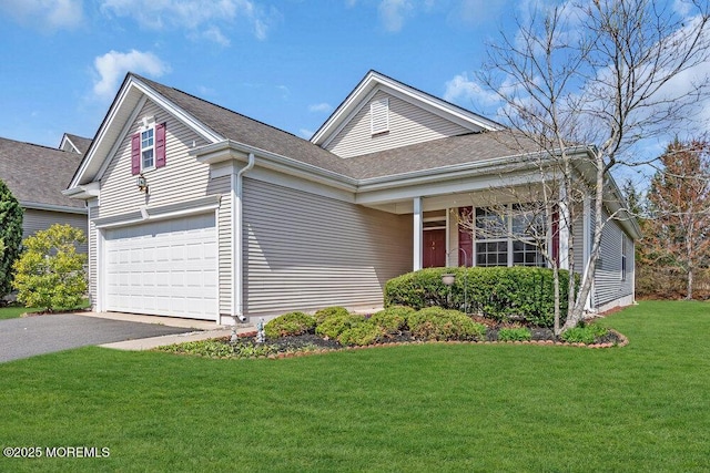 3 Marlborough Ct, Jackson, NJ 08527 - view of front of property featuring a front yard, a garage, and driveway
