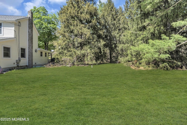 view of yard