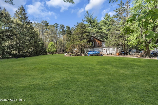 view of yard