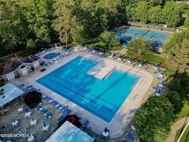 aerial view