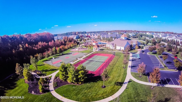 drone / aerial view