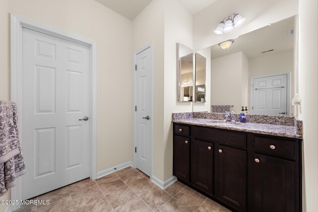 311 Newport Way, Little Egg Harbor, NJ 08087 - bathroom featuring baseboards and vanity