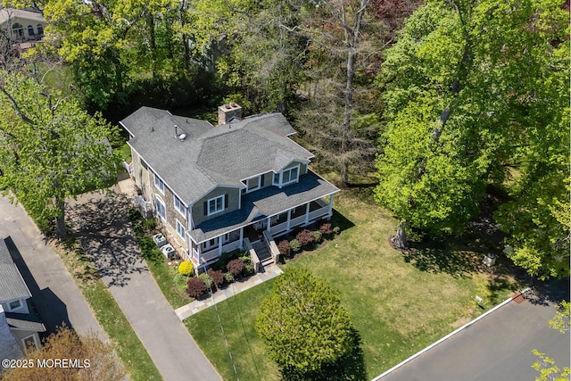 bird's eye view