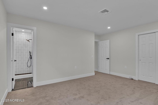 101 Torrey Pines Dr, Toms River, NJ 08757 - unfurnished bedroom featuring recessed lighting, visible vents, baseboards, and carpet floors