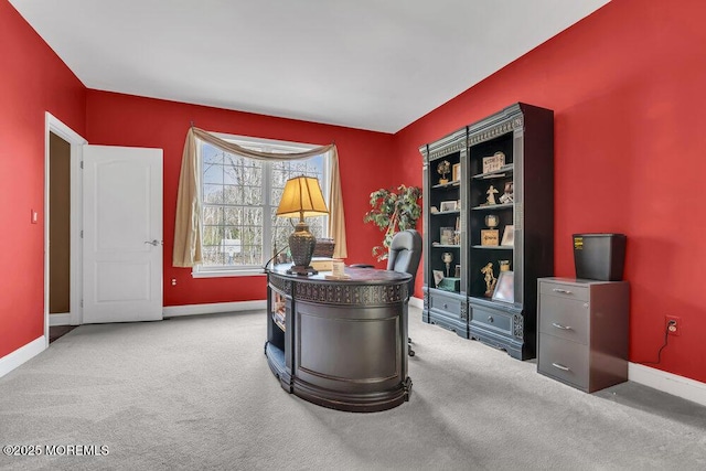 41 Hedgerow Ln, Manalapan, NJ 07726 - carpeted office featuring baseboards