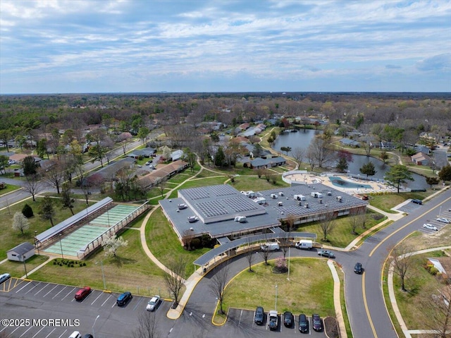 455B Portsmouth Dr, Lakewood, NJ 08701 - drone / aerial view featuring a water view