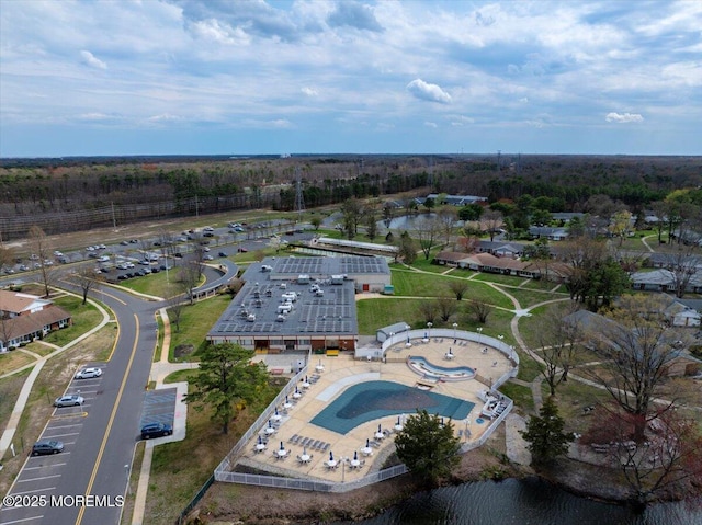 455B Portsmouth Dr, Lakewood, NJ 08701 - birds eye view of property with a water view