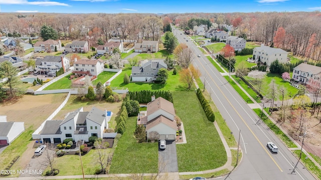 415 Spotswood Englishtown Rd, Monroe, NJ 08831 - drone / aerial view with a residential view and a forest view