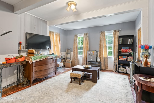 14 S Holmdel Rd, Holmdel, NJ 07733 - living area featuring wood finished floors
