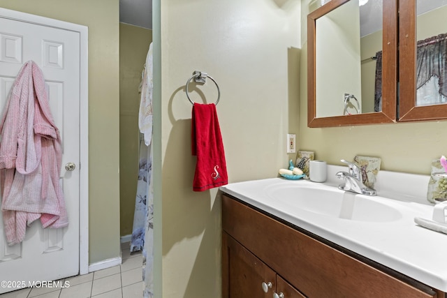 14 S Holmdel Rd, Holmdel, NJ 07733 - full bathroom with vanity and tile patterned floors