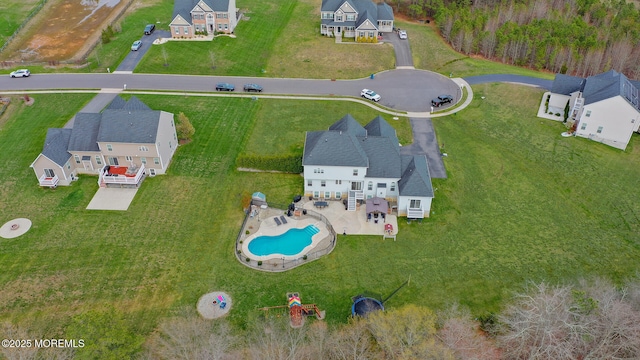 drone / aerial view