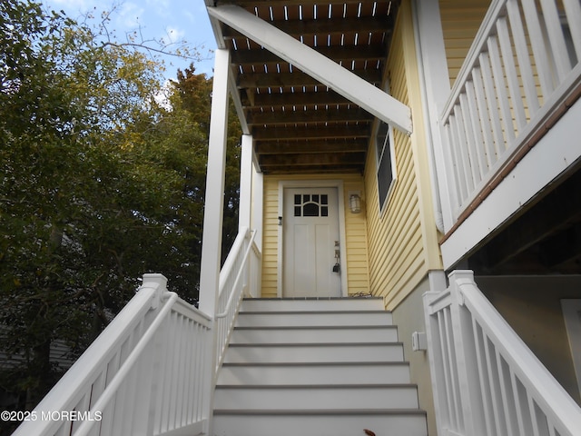 view of entrance to property