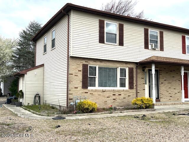 multi unit property with brick siding