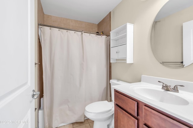 89 Orchard St, Freehold, NJ 07728 - full bath featuring tile patterned floors, toilet, and vanity