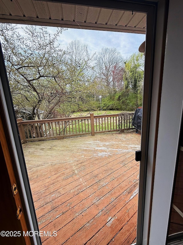 view of deck