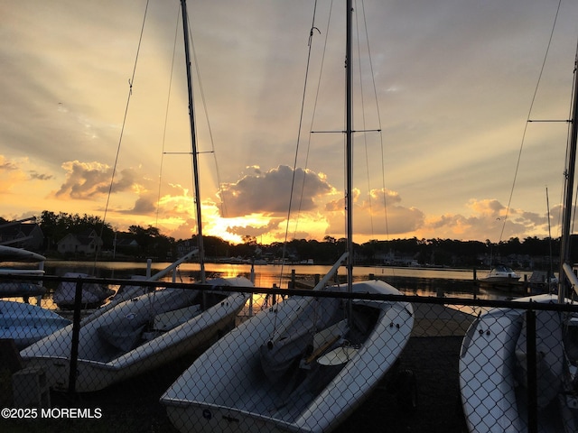 1427 Summit Ave, Toms River, NJ 08753 - dock area featuring a water view