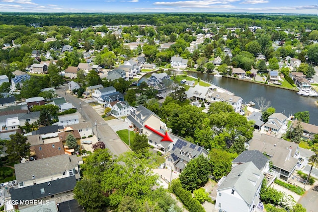 1427 Summit Ave, Toms River, NJ 08753 - aerial view of residential area featuring a nearby body of water