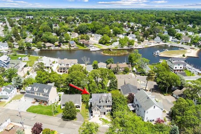 1427 Summit Ave, Toms River, NJ 08753 - aerial view of residential area featuring a nearby body of water