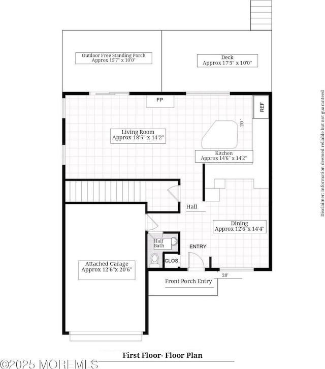 1427 Summit Ave, Toms River, NJ 08753 - floor plan / room layout