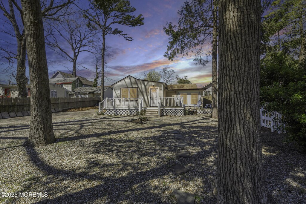 333 Anthony Ave, Toms River, NJ 08753 - exterior space with fence and a deck