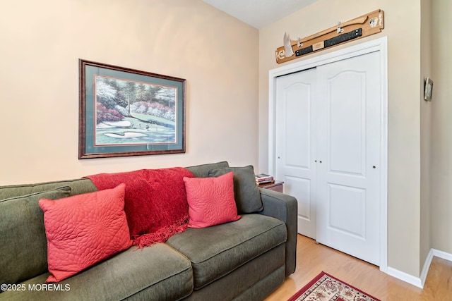 1507 Primrose Pl, Manasquan, NJ 08736 - living room featuring light wood finished floors and baseboards
