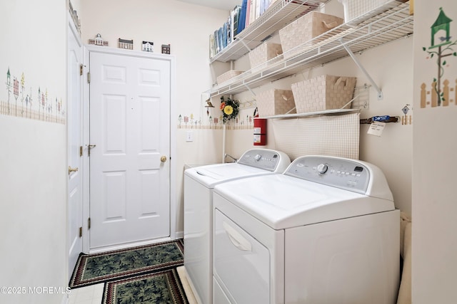 1507 Primrose Pl, Manasquan, NJ 08736 - washroom featuring separate washer and dryer