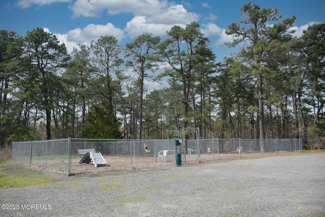 surrounding community with fence