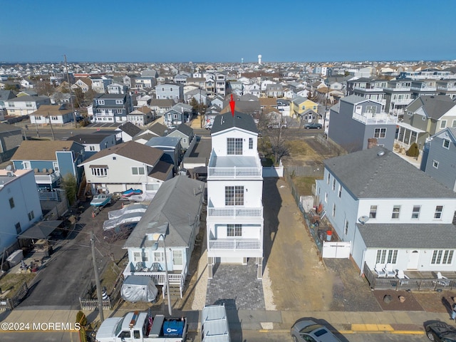 322 Lincoln Ave, Seaside Heights, NJ 08751 - bird's eye view with a residential view
