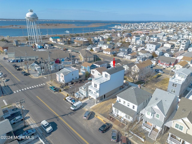 322 Lincoln Ave, Seaside Heights, NJ 08751 - bird's eye view with a residential view and a water view