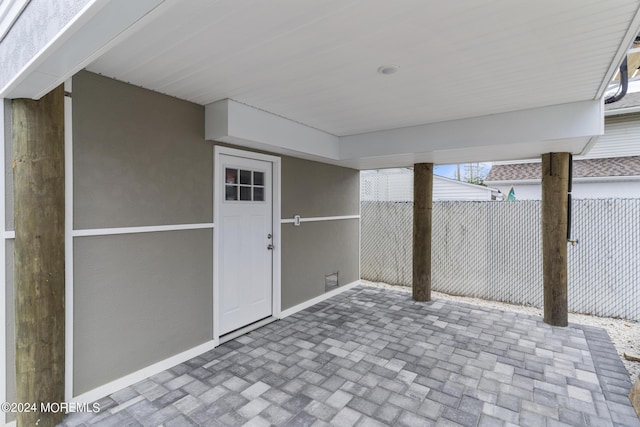 322 Lincoln Ave, Seaside Heights, NJ 08751 - view of patio with fence