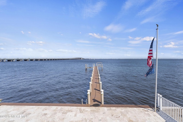107 Bay Shore Dr, Toms River, NJ 08753 - view of dock featuring a water view
