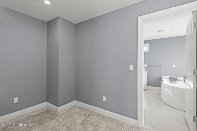 107 Bay Shore Dr, Toms River, NJ 08753 - interior space featuring baseboards and marble finish floor