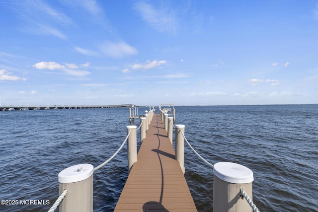 107 Bay Shore Dr, Toms River, NJ 08753 - view of dock featuring a water view