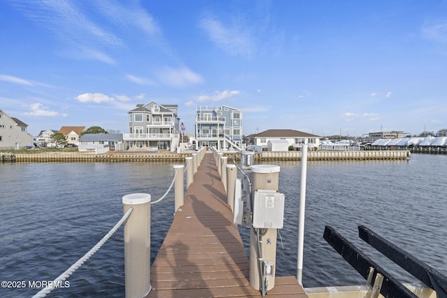 107 Bay Shore Dr, Toms River, NJ 08753 - view of dock featuring a water view