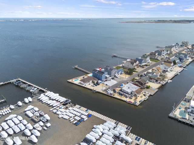 107 Bay Shore Dr, Toms River, NJ 08753 - bird's eye view with a water view