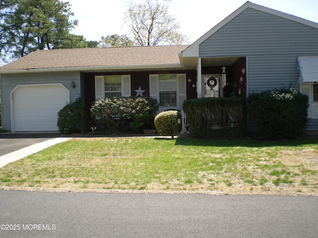 24 Dartmouth St Unit 61, Whiting, NJ 08759 - ranch-style home featuring an attached garage, driveway, and a front lawn