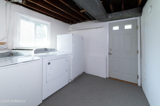 20 Telegraph Hill Rd, Holmdel, NJ 07733 - clothes washing area featuring washer and dryer