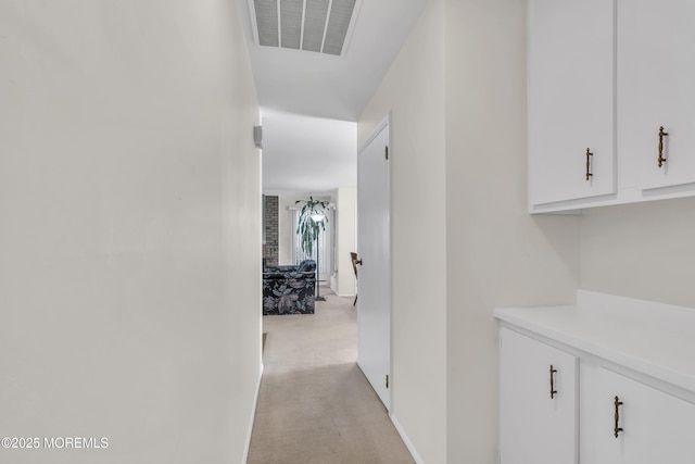 452B Heather Ct, Manchester, NJ 08759 - corridor with light carpet and visible vents