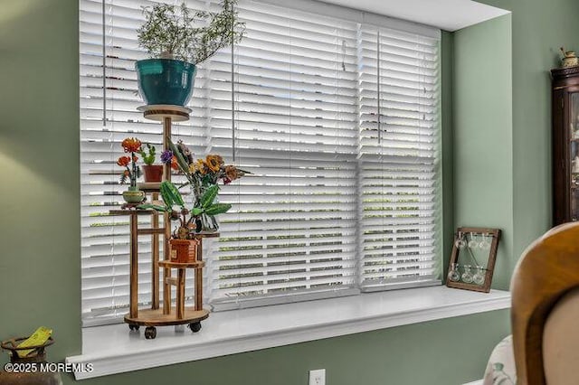 view of room details